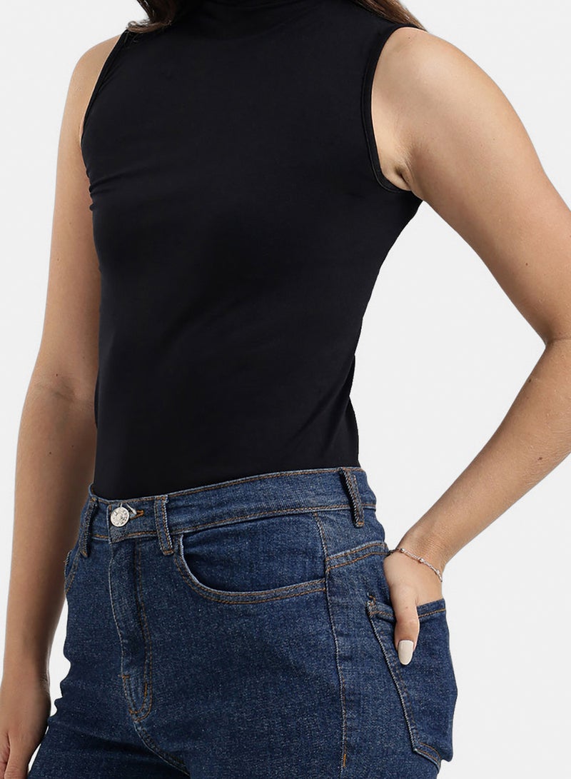 Carina Sleeveless High Neck Top - Image 4